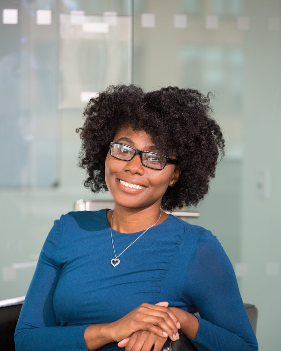 An academic professional with glasses